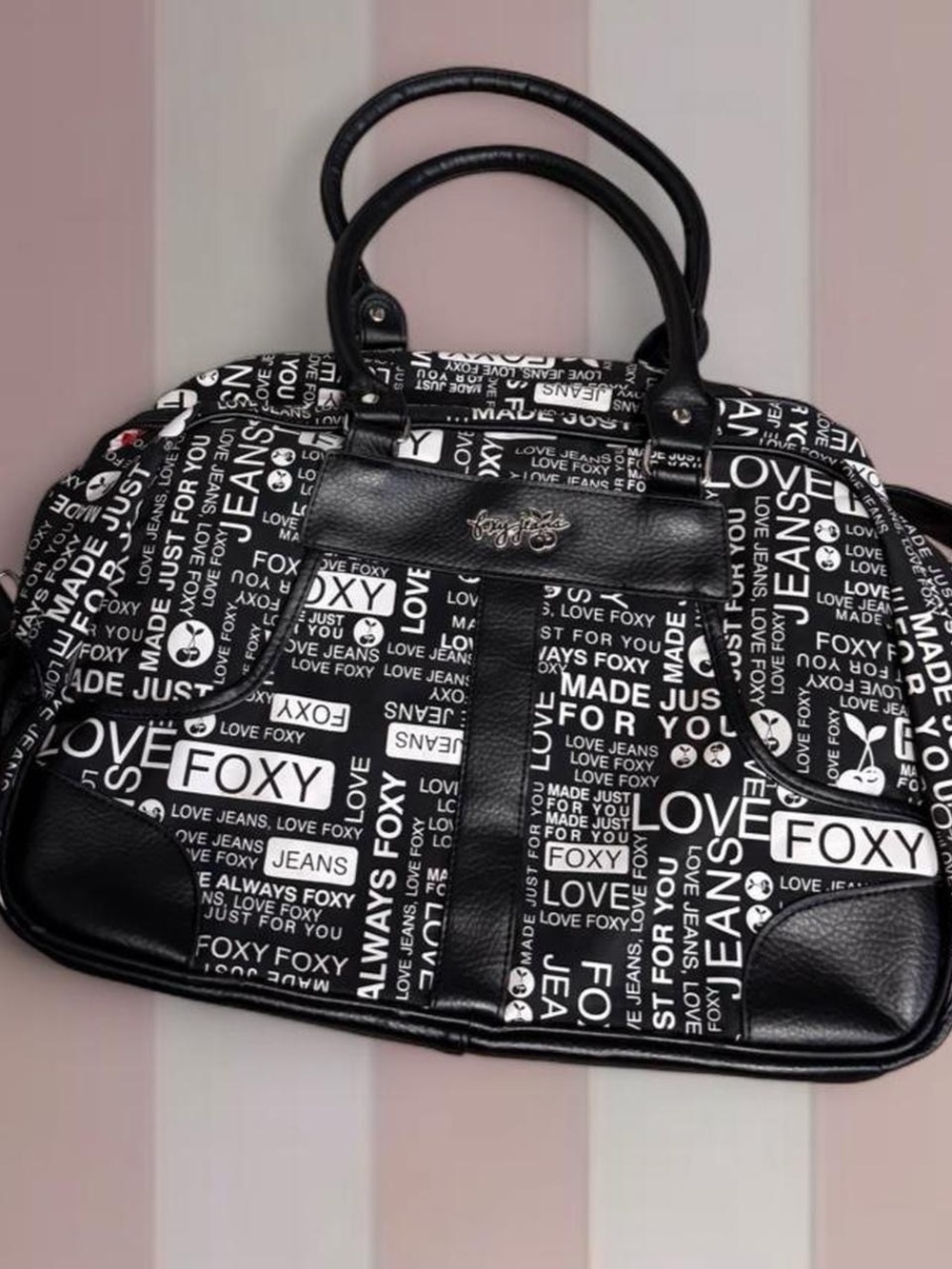Foxy Jeans Y2K Bowler Bag